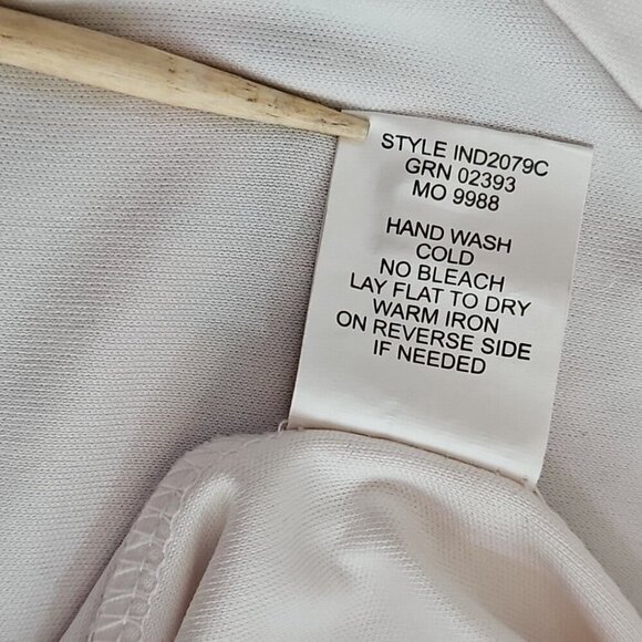 Fig & Flower Blouse Size Medium Red Floral Boho Peasant Tunic Lined Festival GUC - Picture 6 of 14